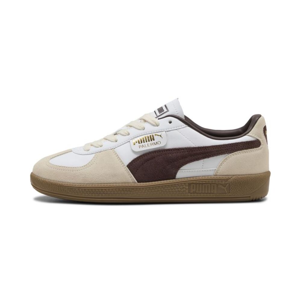 Puma Mens Palermo Leather White Shoes (NWT)